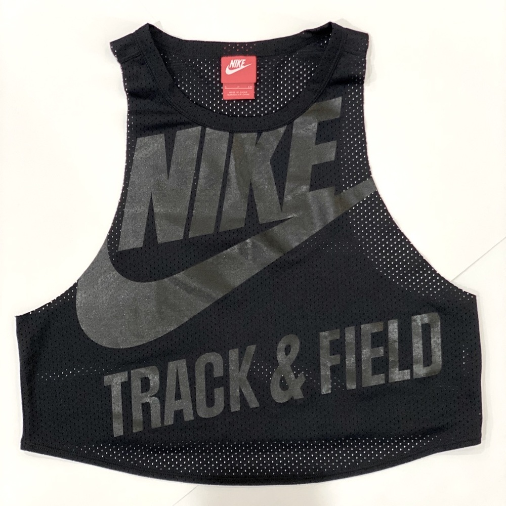 NIKE Mesh Fabric Crop Top 🖤
